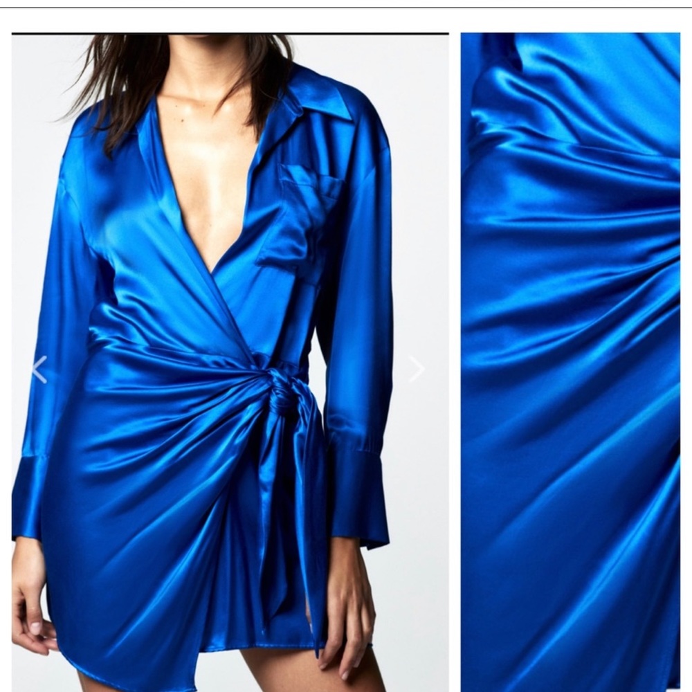 COPY - Zara mini dress satin